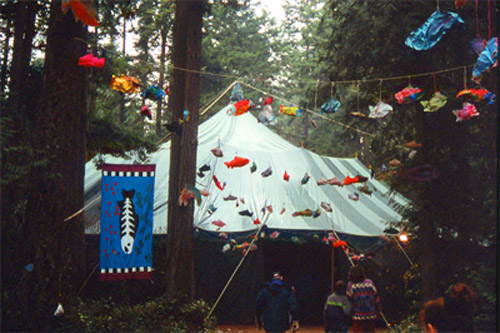 Wild Olympic Salmon Festival Tent