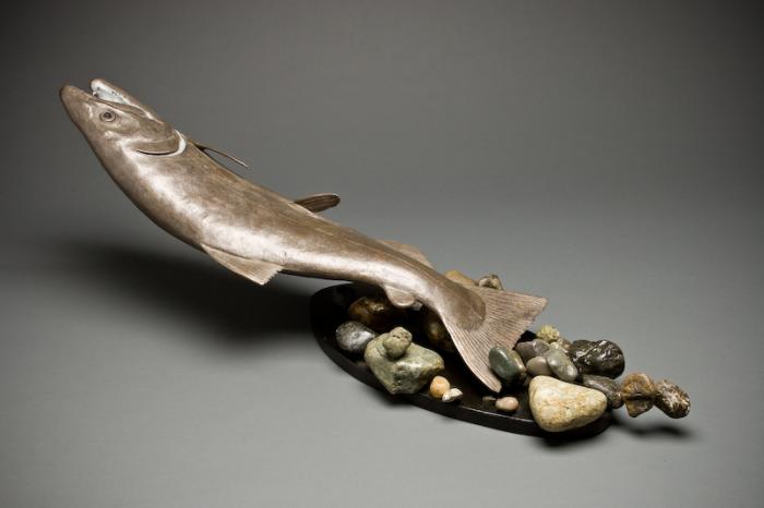 Grandmother Salmon Digs a Redd in the River of Time